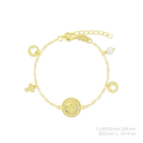 Bransoletka srebrna 115765