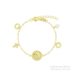 Bransoletka srebrna 115767