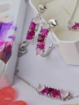 Bransoletka srebrna 116091