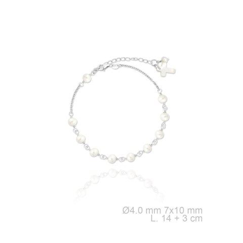 Bransoletka srebrna 194020