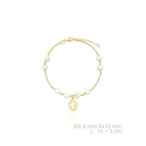 Bransoletka srebrna 194023