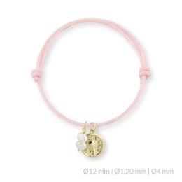 Bransoletka srebrna pr .925 pokryta 24-karatowym złotem 116070