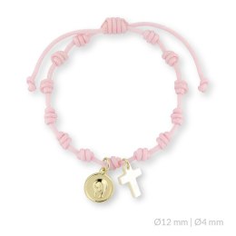 Bransoletka srebrna pr .925 pokryta 24-karatowym złotem 116080