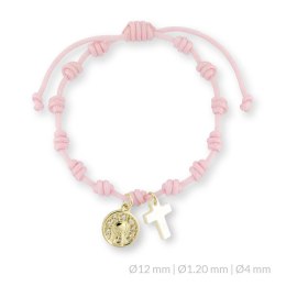 Bransoletka srebrna pr .925 pokryta 24-karatowym złotem 116082