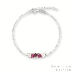 Bransoletka srebrna 116091