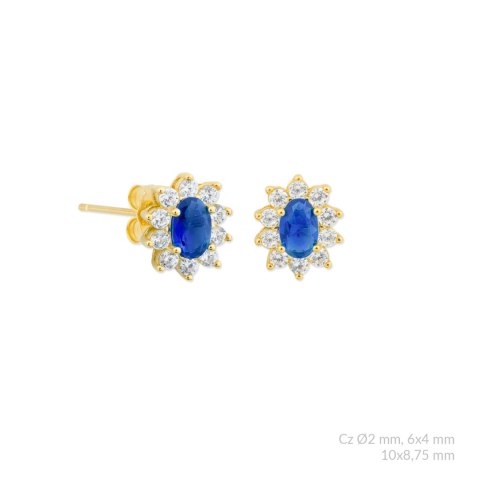 Kolczyki srebrne 153307