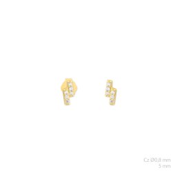 Kolczyki srebrne 153345