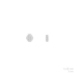 Kolczyki srebrne 153354