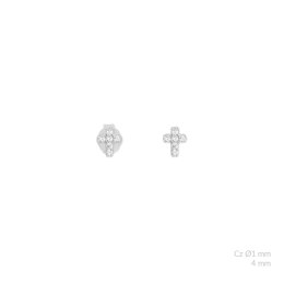 Kolczyki srebrne 153366