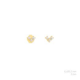 Kolczyki srebrne 153385