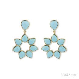 Kolczyki srebrne 153710C