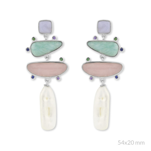 Kolczyki srebrne 153713A