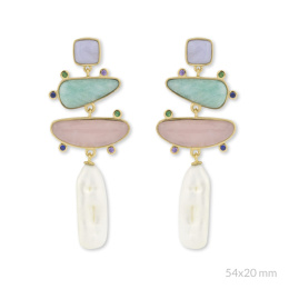 Kolczyki srebrne 153714C