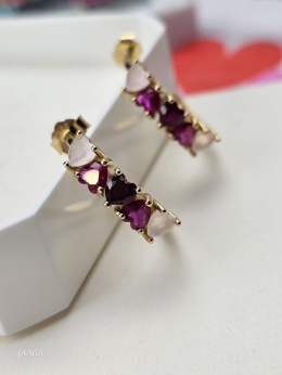 Kolczyki srebrne 153748C