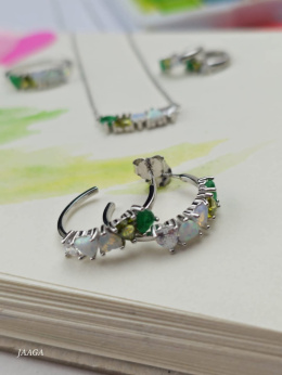 Kolczyki srebrne 153749A