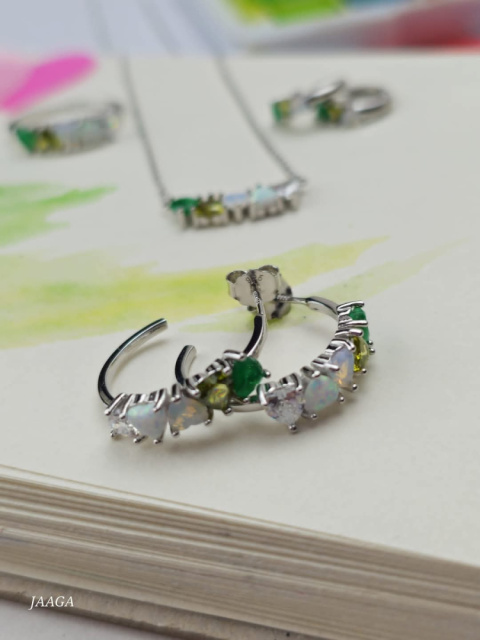 Kolczyki srebrne 153749A