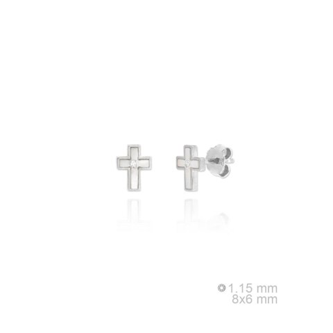 Kolczyki srebrne 740071