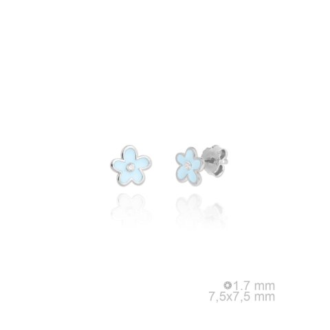 Kolczyki srebrne 740076