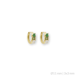 Kolczyki srebrne 153756C