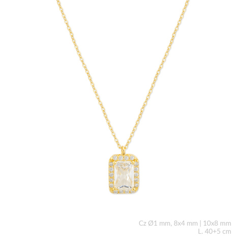 Naszyjnik srebrny 176466