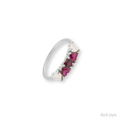 Pierścionek srebrny 124254A18