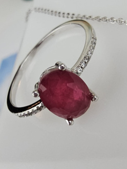 Pierścionek Srebrny 124218