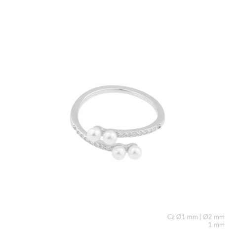 Pierścionek srebrny 124154