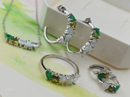 Pierścionek srebrny 124256A18