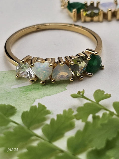 Pierścionek srebrny 124257C16