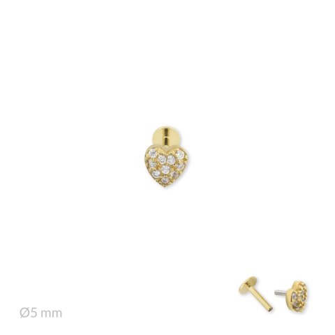 Srebrny piercing 153532