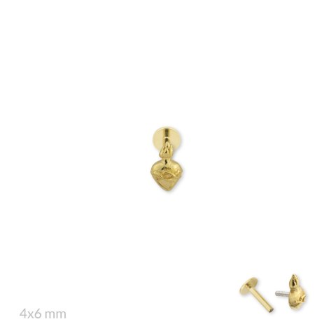 Srebrny piercing 153552