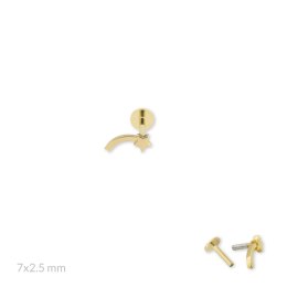 Srebrny piercing 153564