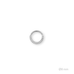 Srebrny piercing 153605