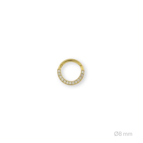 Srebrny piercing 153606