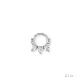Srebrny piercing 153627
