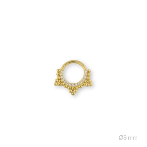 Srebrny piercing 153630