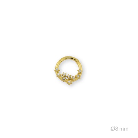 Srebrny piercing 153632