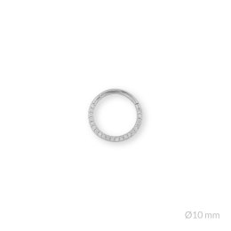 Srebrny piercing 153637