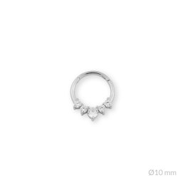 Srebrny piercing 153639
