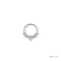 Srebrny piercing 153641