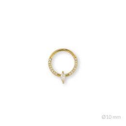 Srebrny piercing 153646