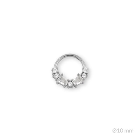 Srebrny piercing 153651