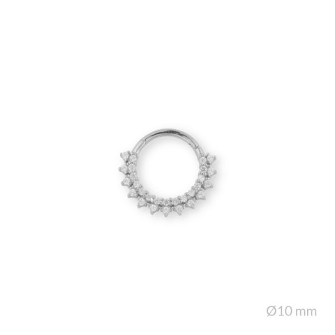 Srebrny piercing 153653