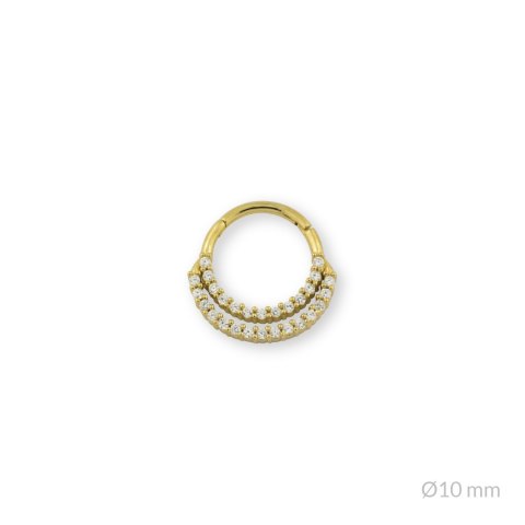 Srebrny piercing 153656