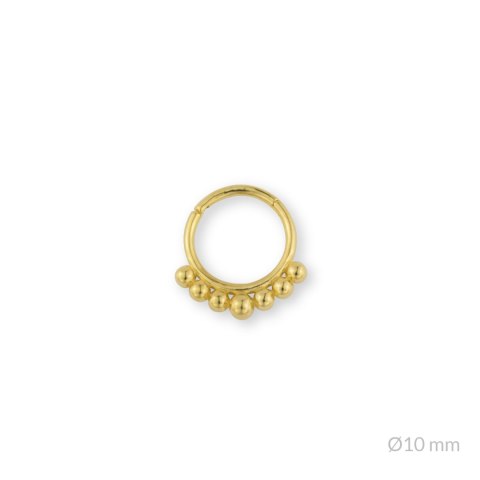 Srebrny piercing 153666