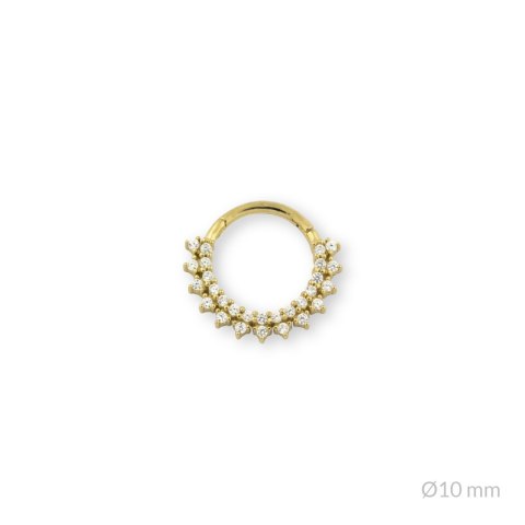Srebrny piercing 153672