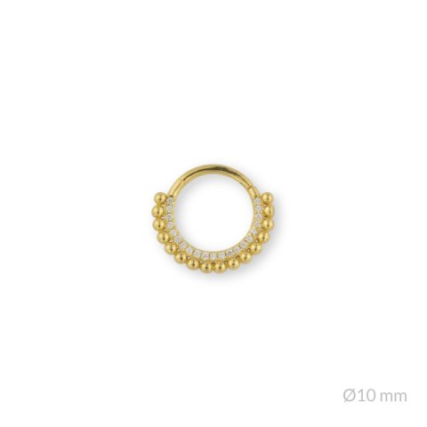 Srebrny piercing 153674