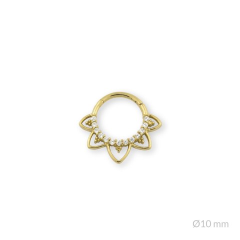 Srebrny piercing 153676